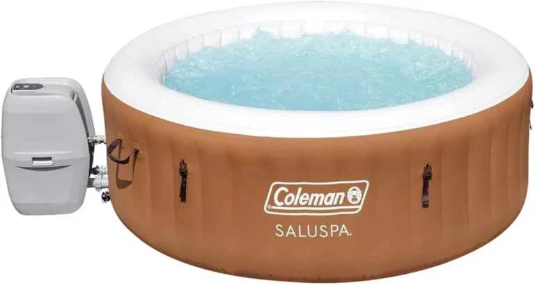Opblaasbare ronde jacuzzi – draagbare buitenspa