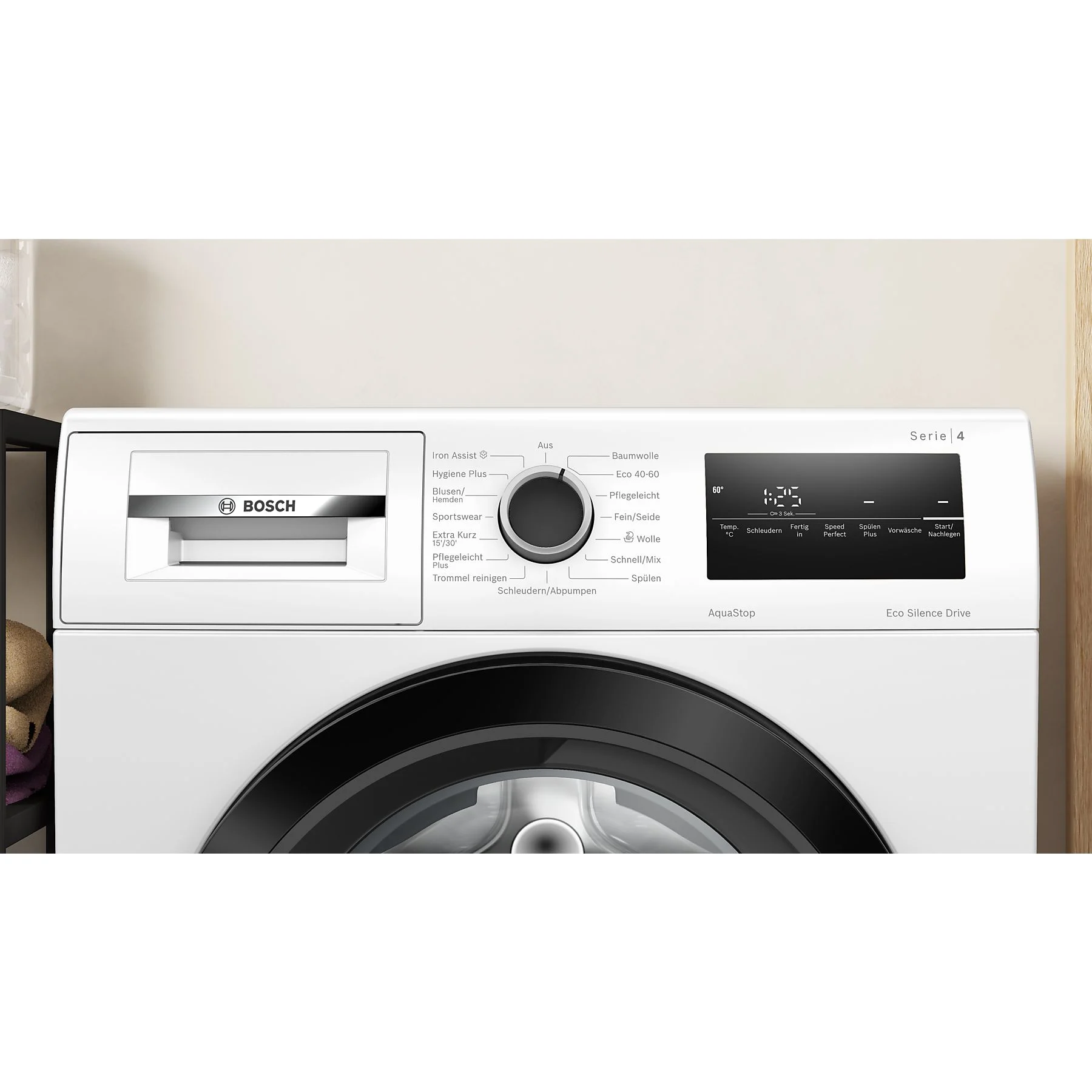 BOSCH WAN282ECO5 Serie 4 wasmachine (8 kg, 1400 tpm, A) - Image 2