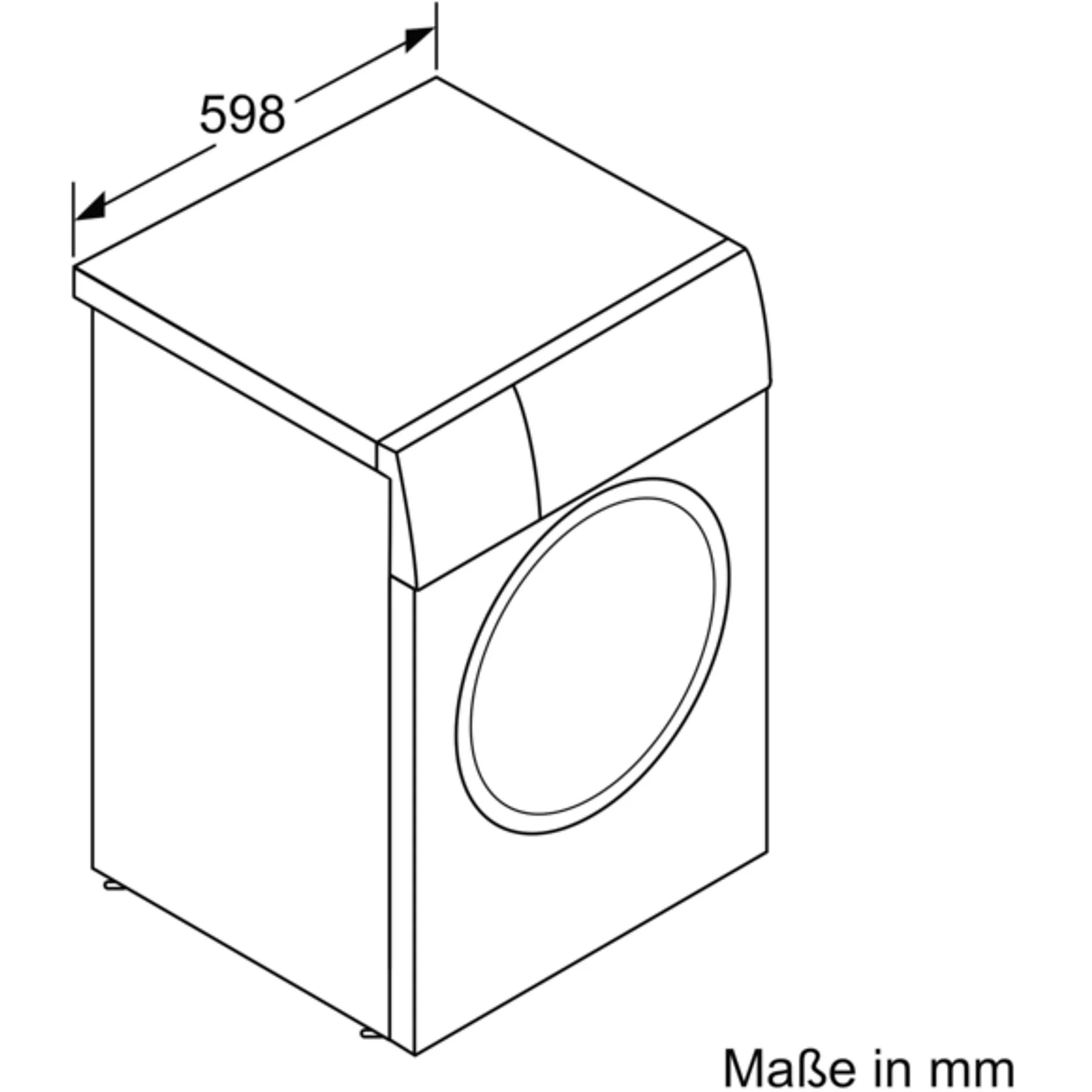 BOSCH WAN282ECO5 Serie 4 wasmachine (8 kg, 1400 tpm, A) - Image 8
