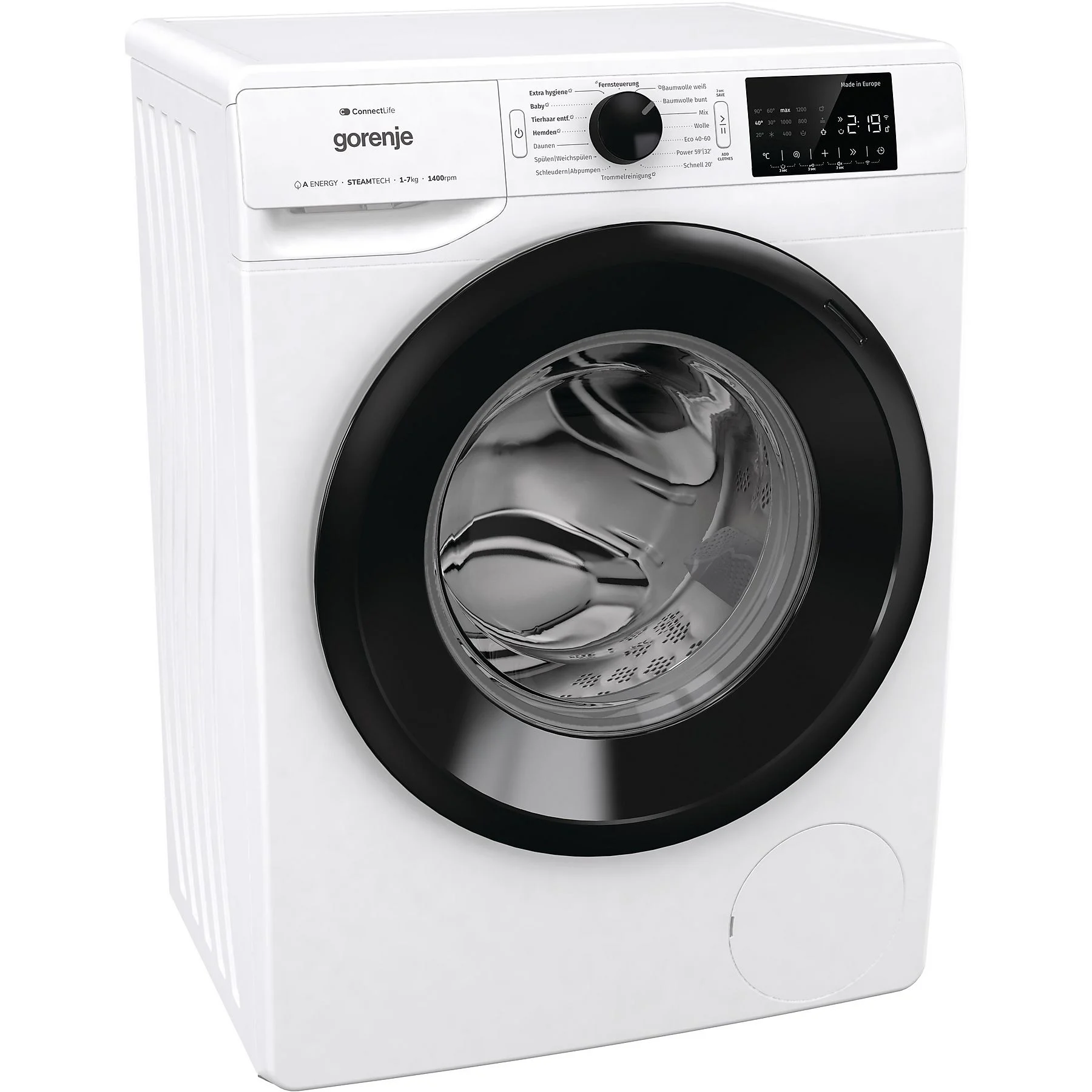 Wasmachine GORENJE WPNEI 74SA1TS (7 kg, 1400 tpm, A) - Image 7