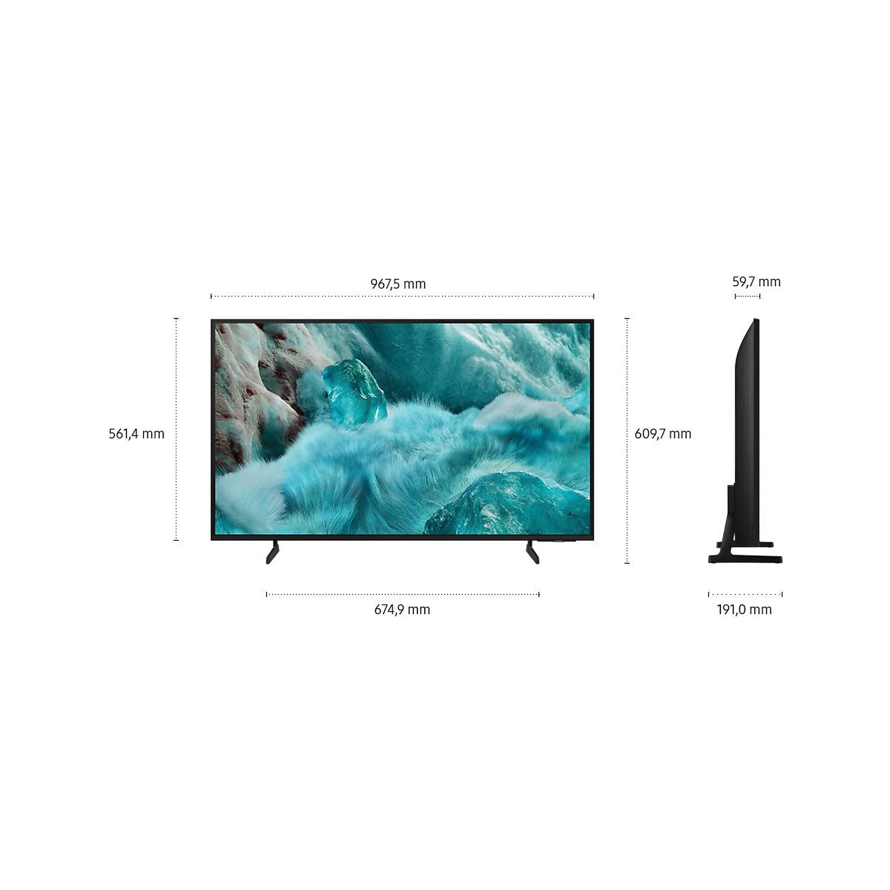 SAMSUNG GQ43Q7F QLED TV Vision AI Smart TV (Plat, 43 inch / 108 cm, UHD 4K, SMART TV) - Image 4