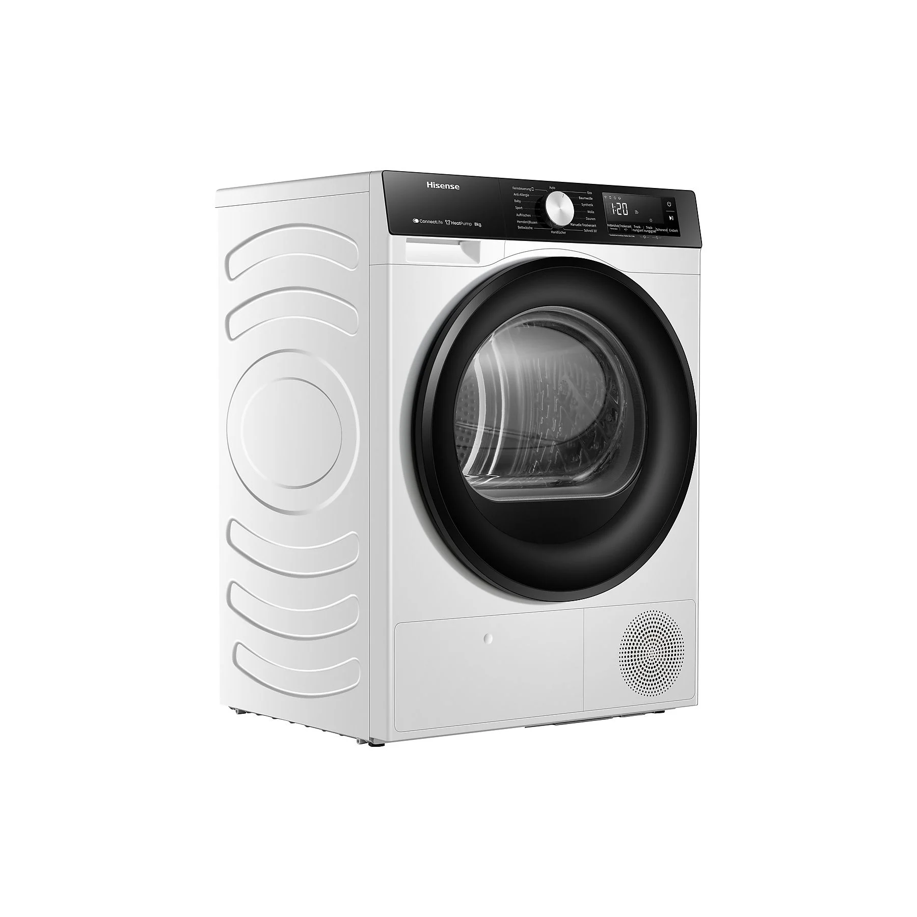 HISENSE DH3S802BW3 warmtepompdroger (8 kg, wit) - Image 4