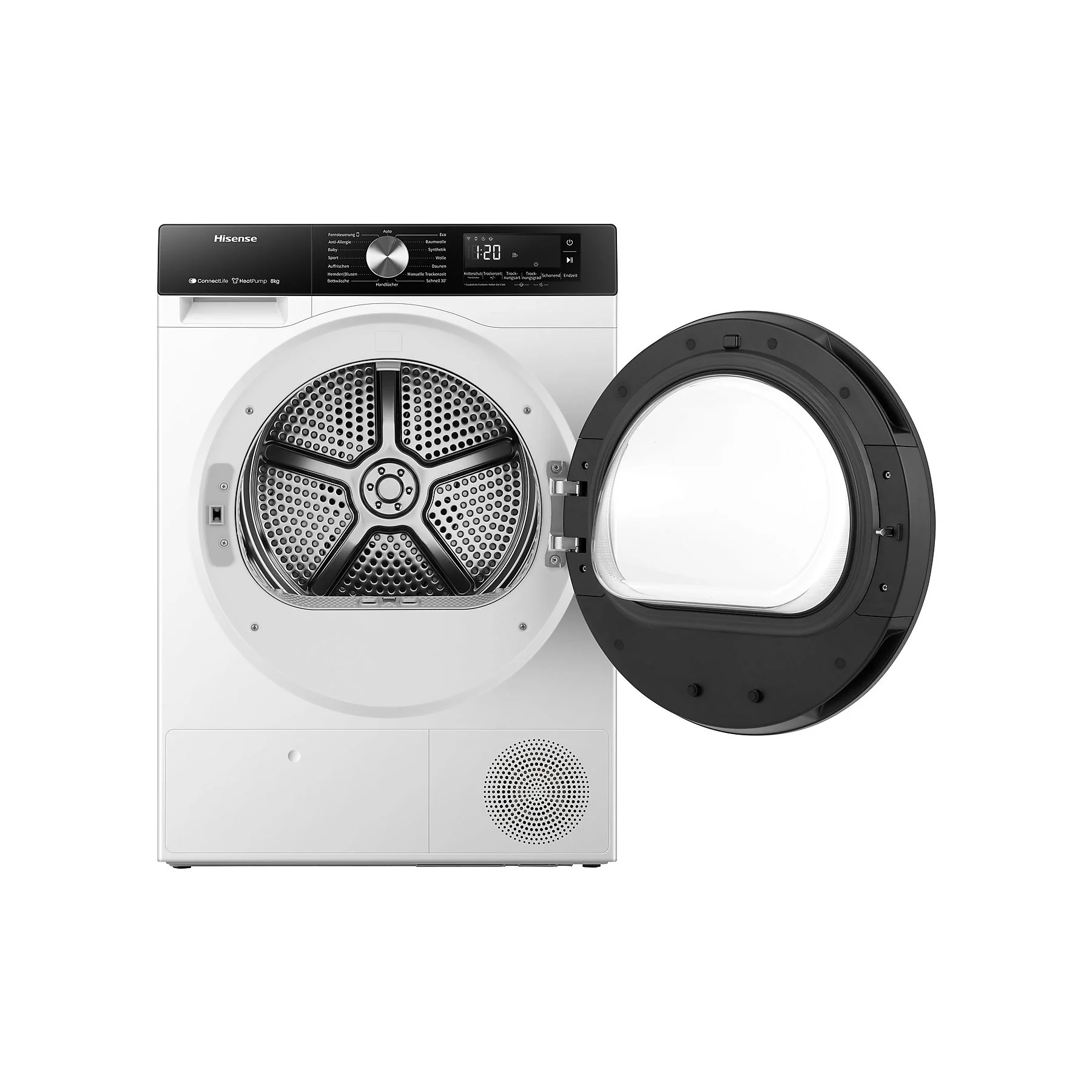 HISENSE DH3S802BW3 warmtepompdroger (8 kg, wit) - Image 5
