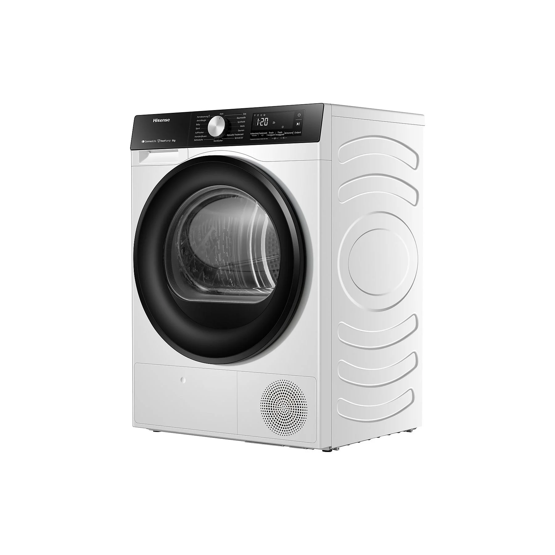HISENSE DH3S802BW3 warmtepompdroger (8 kg, wit) - Image 2
