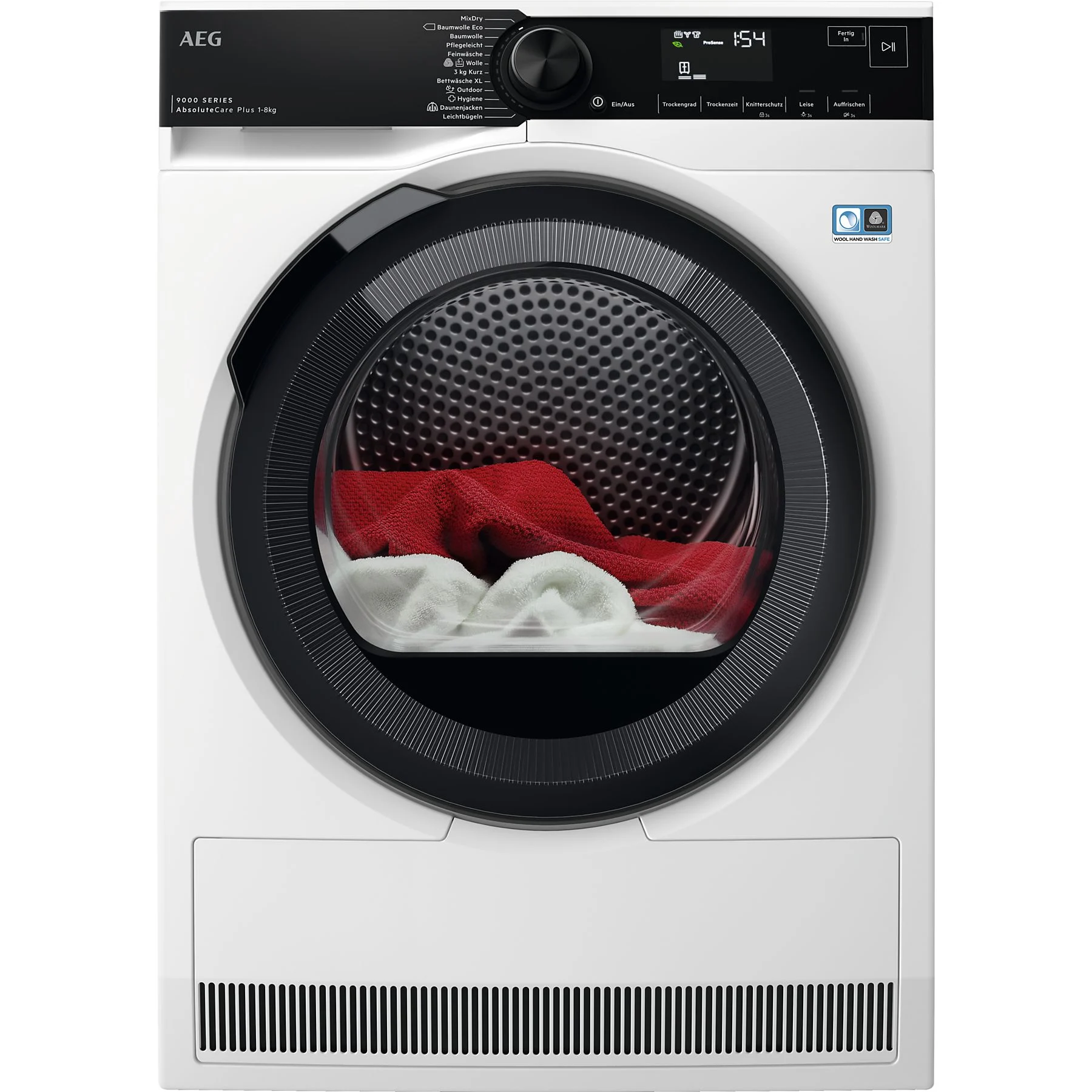 AEG TR 9 T 75680 Warmtepompdroger 9000-serie (8,0 kg, wit)